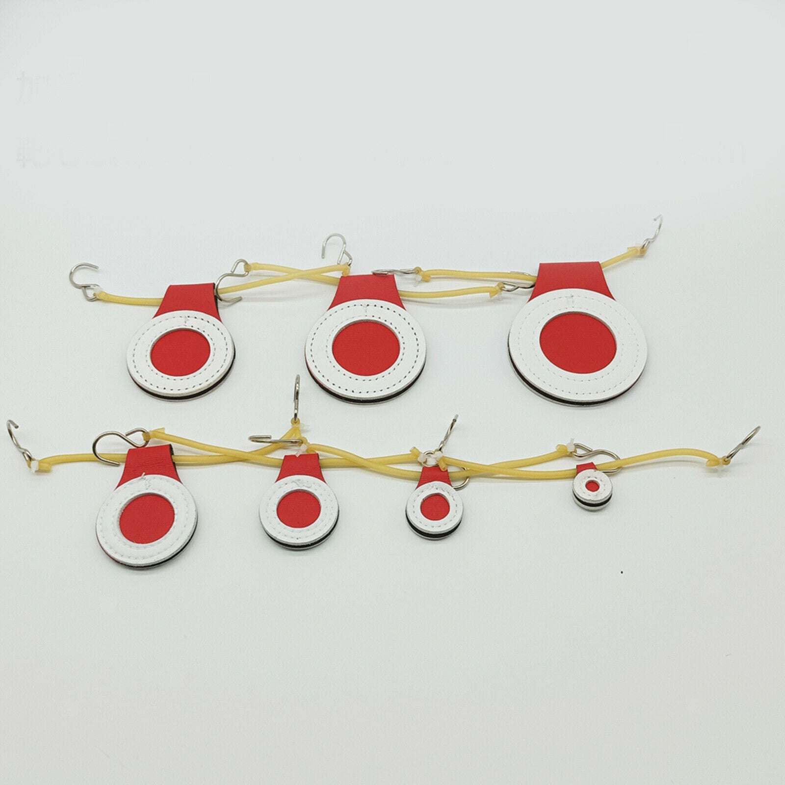 7pcs Shooting Spinner Target Swinging Blowgun Resetting Targets Markers