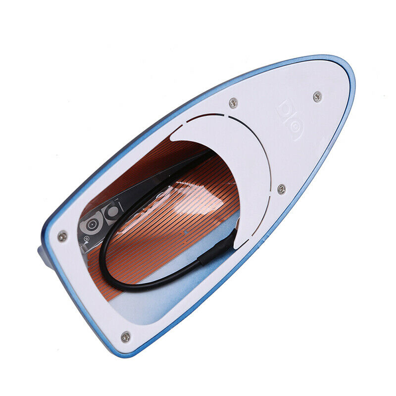 Car Vehicle Top Roof Shark Fin Antenna FM/AM Radio Aerial Universal Fit For BMW