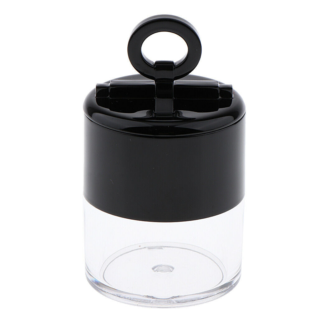 1 Piece 10g Plastic Empty Powder Case, Loose Powder Makeup Container, Clear