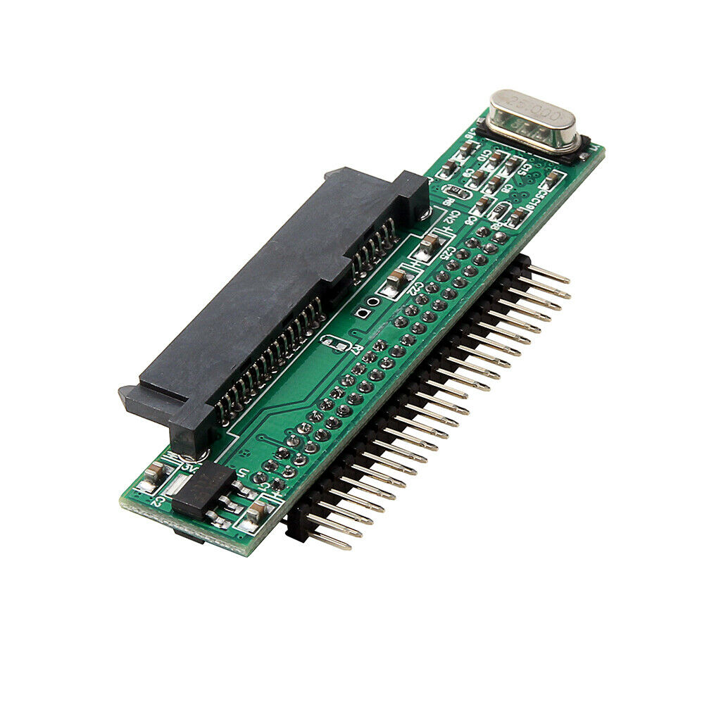 7+15 Pin SATA SSD HDD Female to 2.5" 44Pin IDE Male Adapter for Laptop