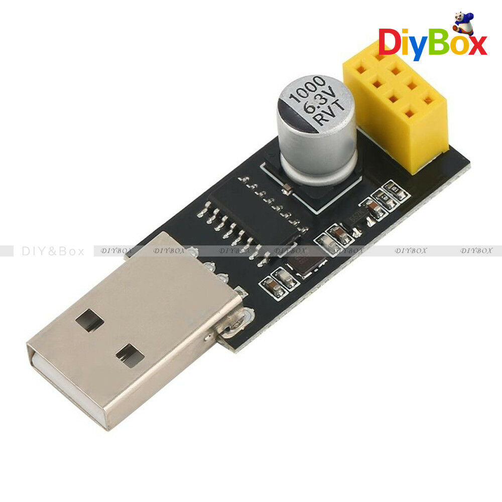 USB to ESP8266 Serial Module TTL WIFI ESP-01 CH340G Developent Board Adapter New