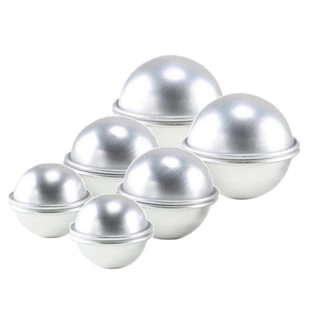 2X 6Pieces DIY Bath Bomb Molds Kid's Bakery Homemade Cupcakes Mold Baking Tools