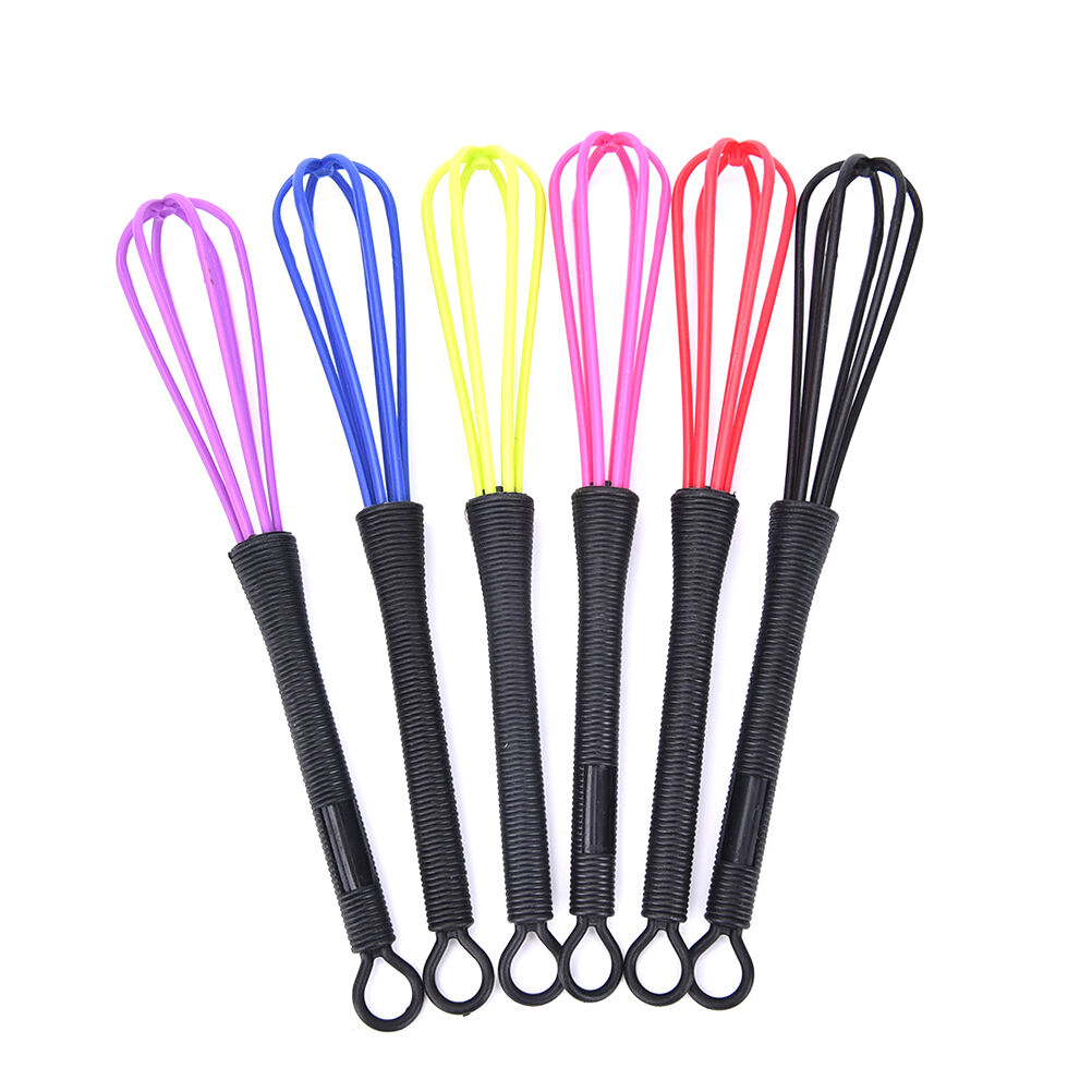 Mini Salon Hairdressing Tool Tint Color Dye Whisk Balloon Whip Mixer Rand.l8