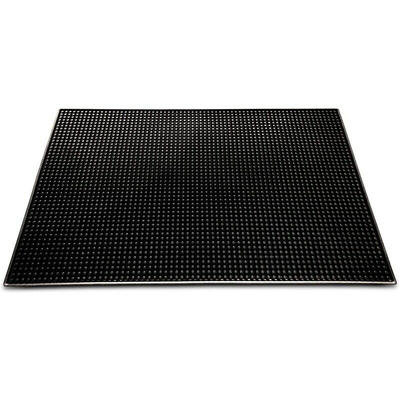 Black Pad 18 Inches x 12 Inches (Approximately 45 cm x 30cm) Rubber Strip SeR6O4