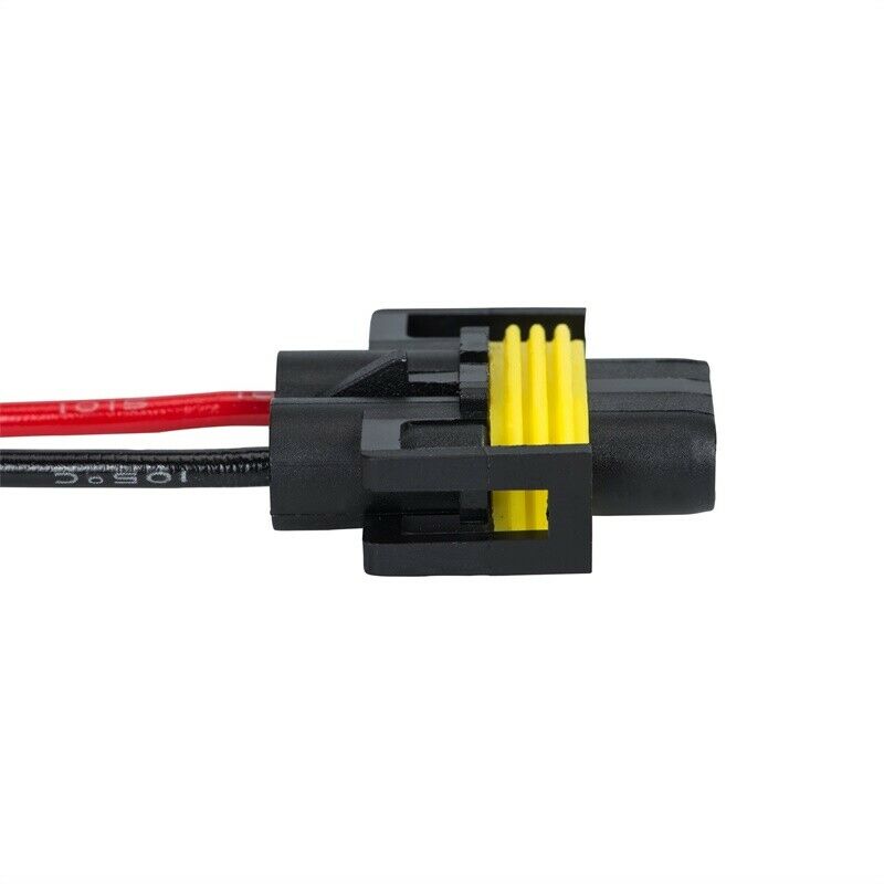 H8 Female Adapter Harness Socket Wire Cord Connector Fit For Headlight Fog Light