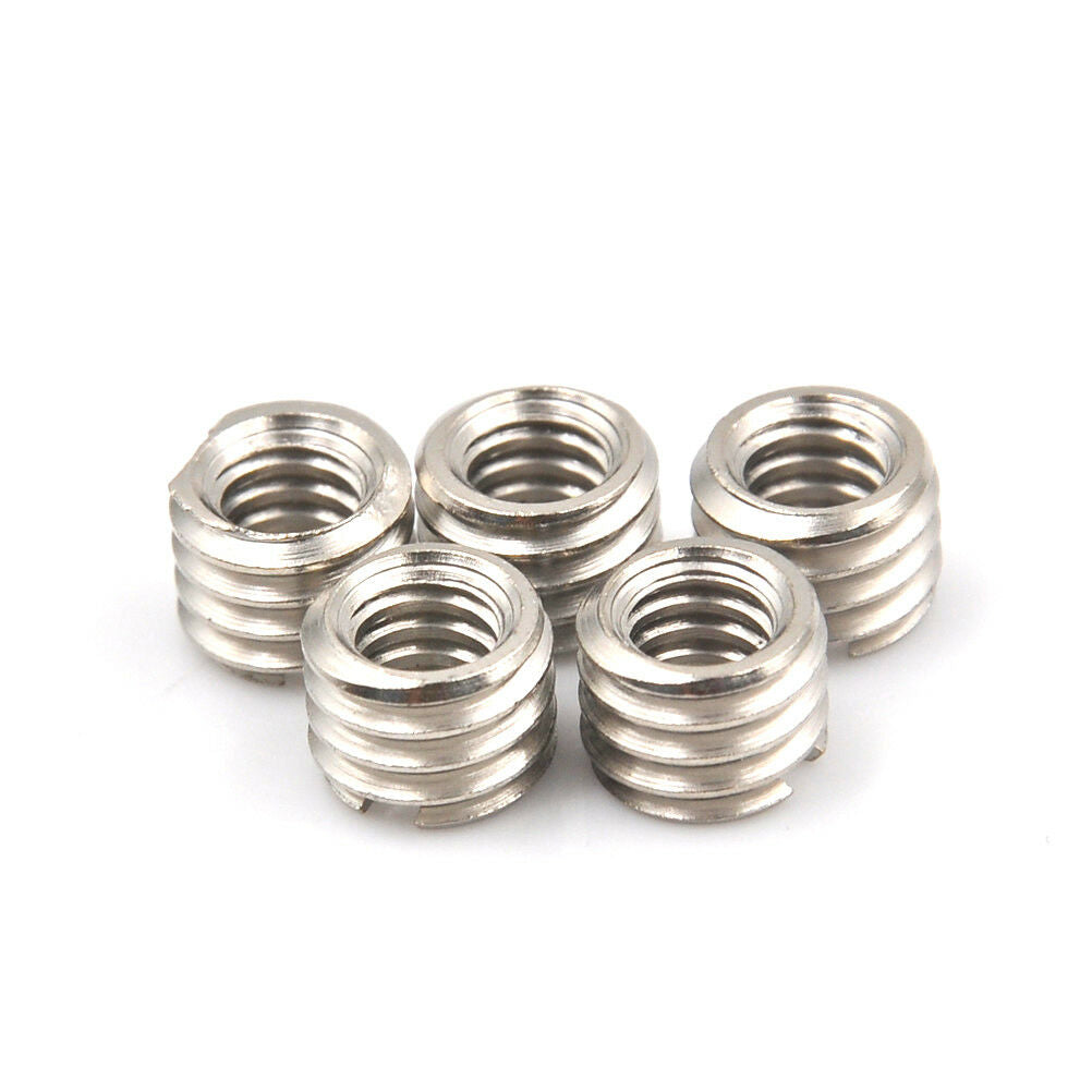 5Pcs 1/4" to 3/8" Convert Screw Adapter For Tripod And Camera Monopod Ball.l8