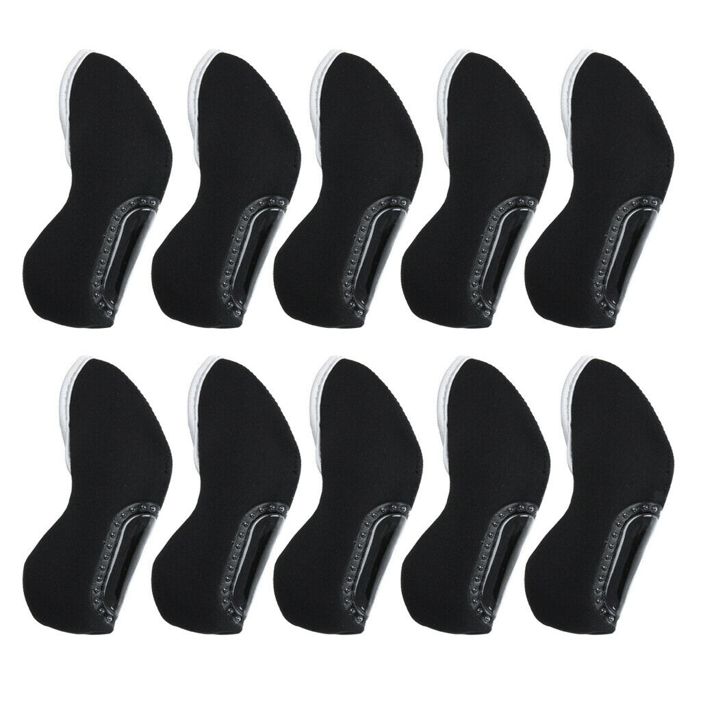 10pcs Nylon Golf Iron Club Putter Head Cover Case Protective Headcovers
