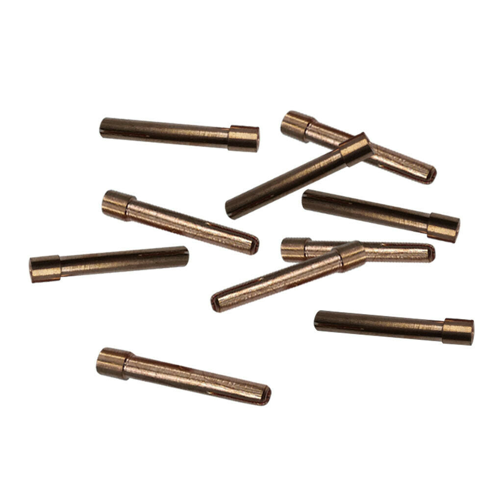 10pcs Brass 2.4mm TIG Collet Tips For QQ150 WP9 18 26 TIG Welding Torch