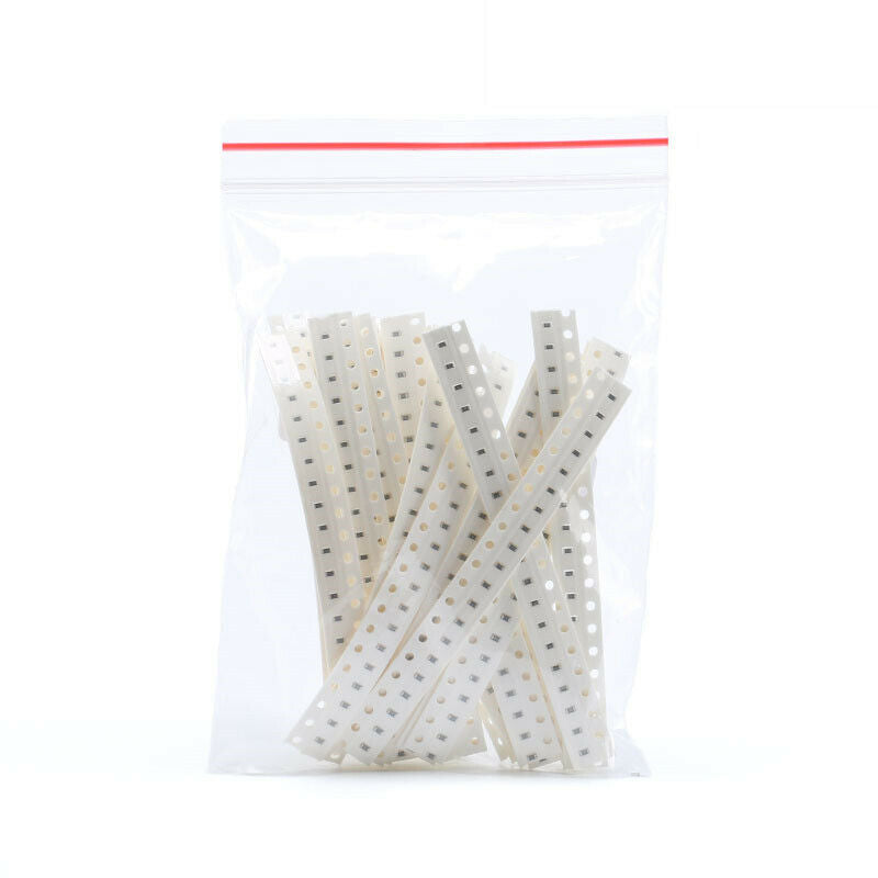 800pcs SMD 1206 0R-2M Resistors Resistance Component package Accuracy ±1%