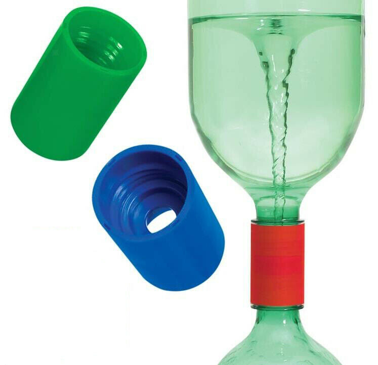 Set of 2 Bottle Connections Cyclone Tube Great Experimentation And Entertainment