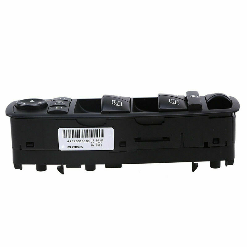 Door Side Master Window Control Switch Black LH For Mercedes-Benz R320 GL320 123