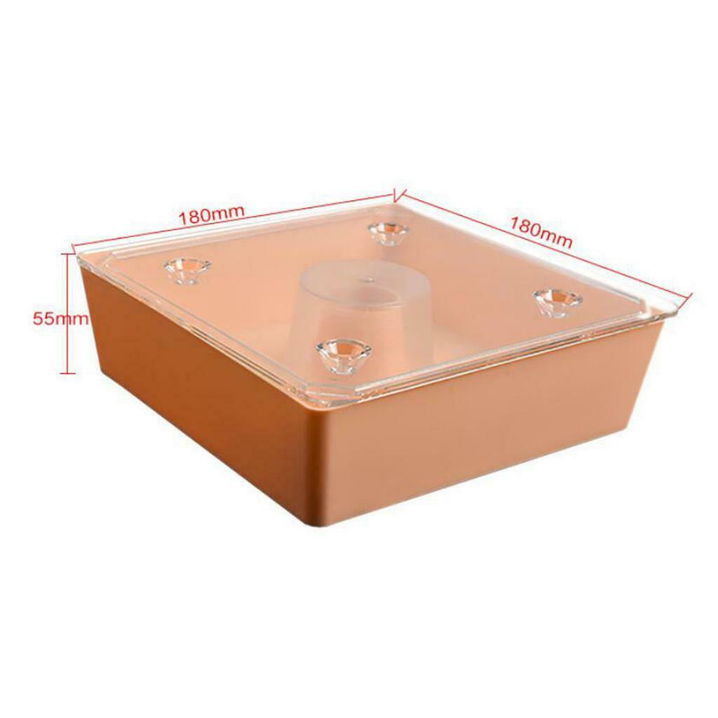 Square 2 Litres Plastic Beehive Top Feeder Bee Water Feeder Pre-assembled