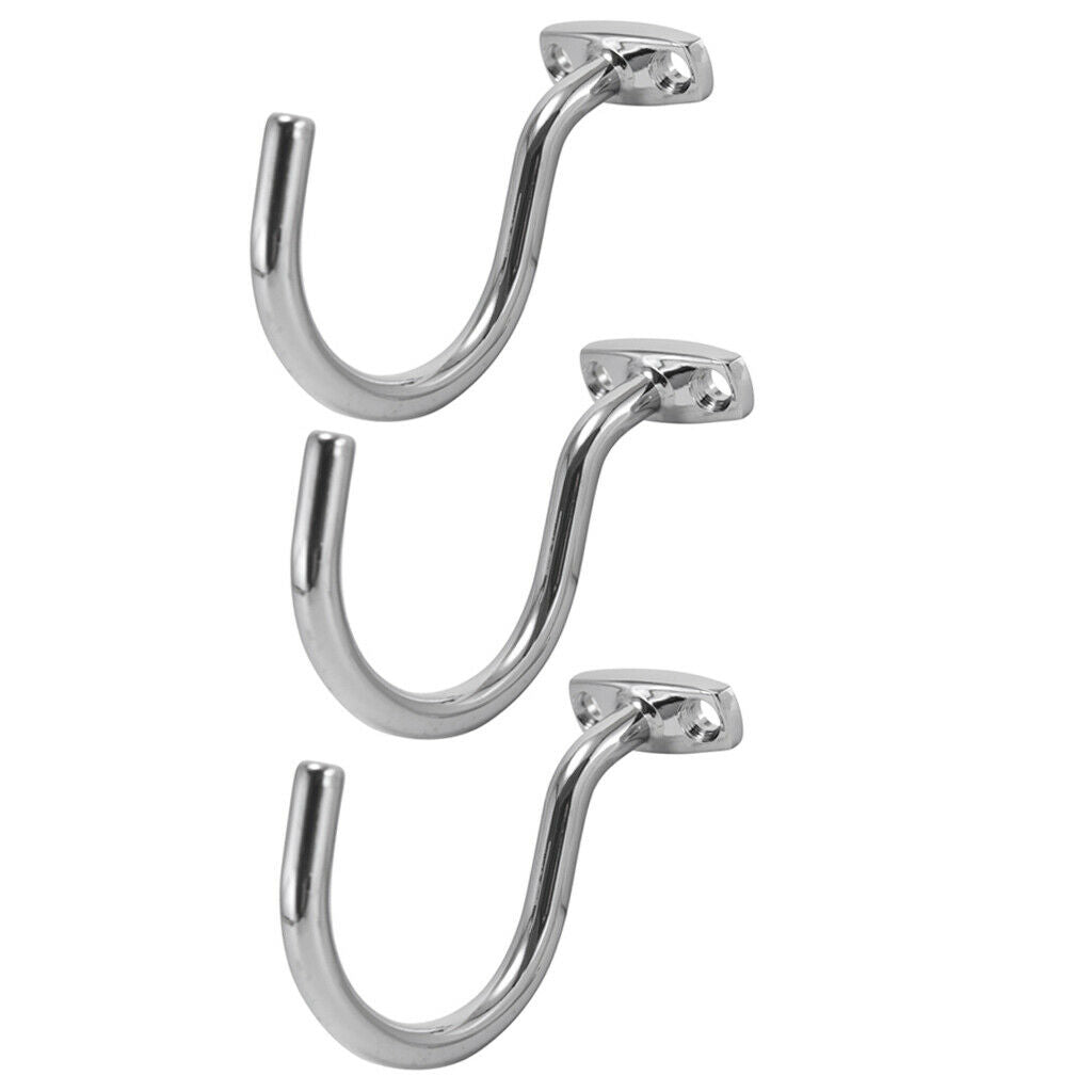 3 Piece Pool Table Cue Hooks, Pool Ball Rack Hanger Hardware