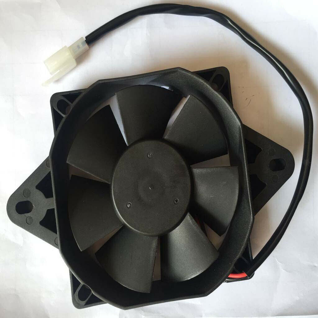 Universal Motorcycle ATV 6.3"inch 12V Electric Plastic Radiator Cooling Fan