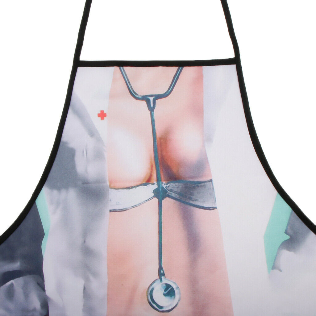 Novelty Funny Cooking BBQ Kitchen Apron Sexy Doctor Apron Men Women Gifts