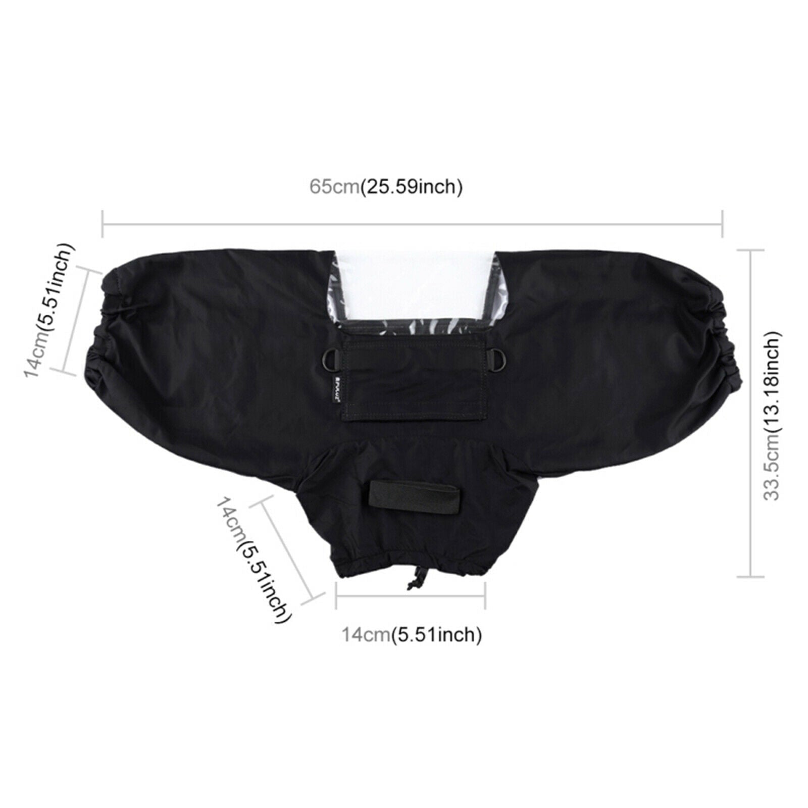 Waterproof Nylon Camera Rain Cover Lens Protector Coat for DSLR Camcorder