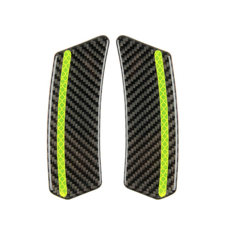2PCS Vehicles Reflective Tape Carbon Fiber Sign Warning Mark Car Door Stickers