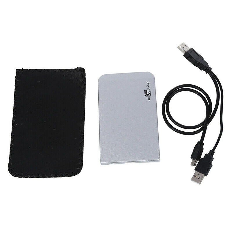 USB 2.0 External Hard Drive Enclosure Aluminium IDE 2.5" P5R6R6
