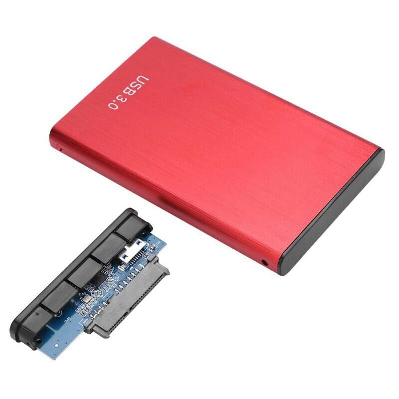 2X(External Hard Drive Enclosure Box, USB3.0 High Speed Mobile Hard Disk BoA8Z5)