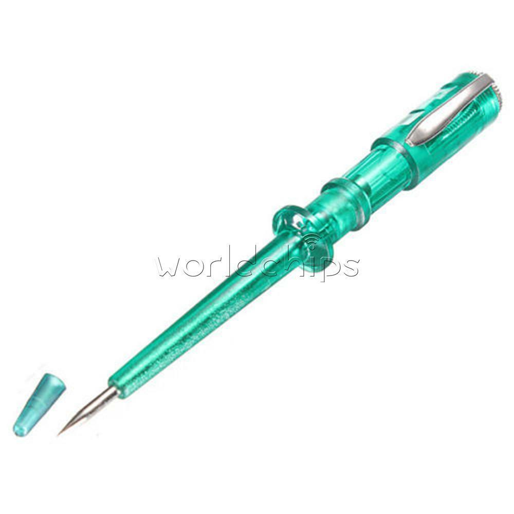 Green Car Circuit Tester DC 6V 12V 24V Voltage Auto Vehicle Gauge Test Light