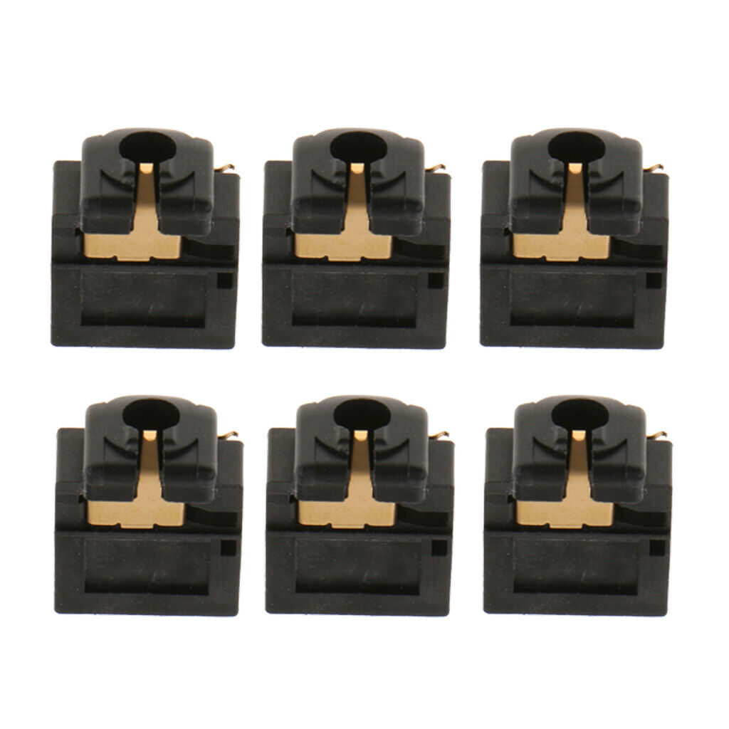 6 Lot 3.5mm Jack Replacement Headphone Plug Headset Port Earphone Socket for
