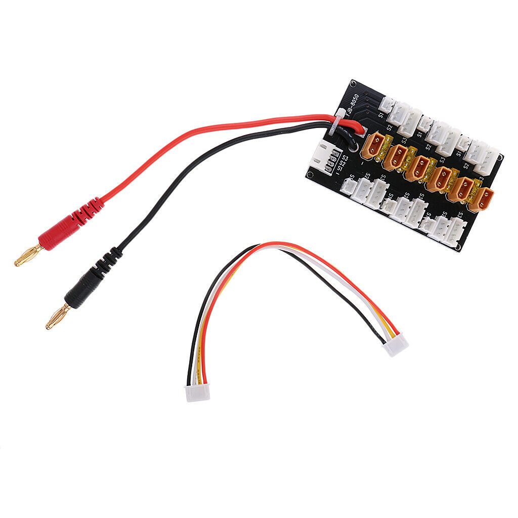 XT30 plug Parallel Li-po Charging Board for 1S 2S 3S LiPo Batteries Charger