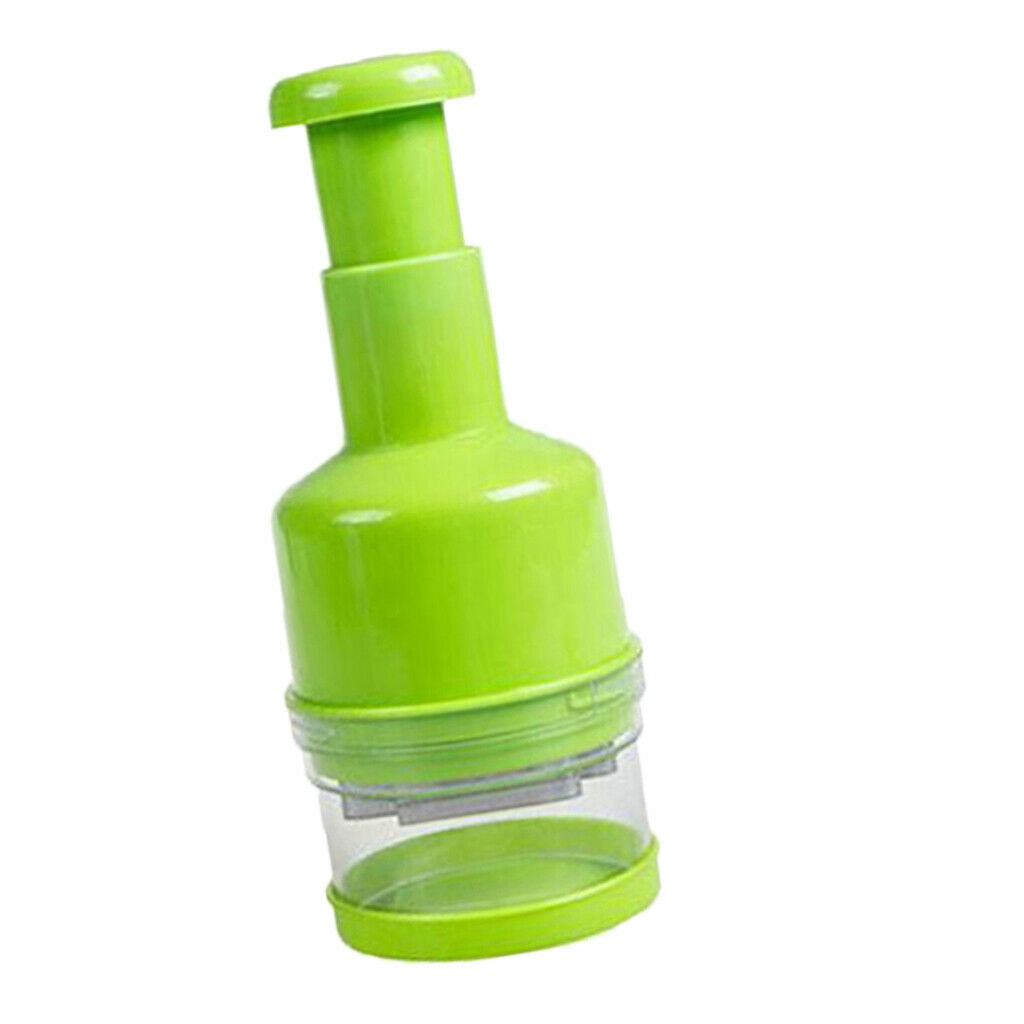 Food Chopper, 2 Count, White & Green