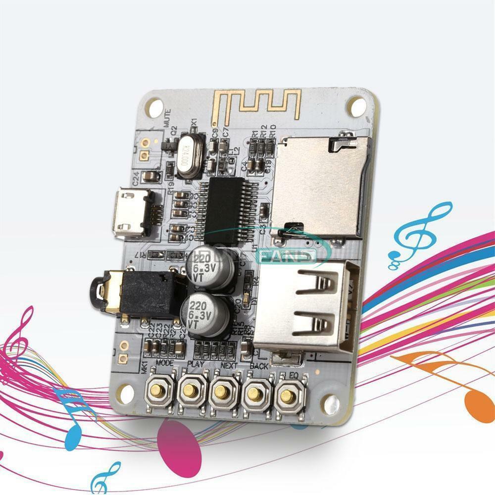 USB 5V Bluetooth 2.1 Audio-Receiver Board Stereo-Musik-Module+ Acryl DIY Kits M