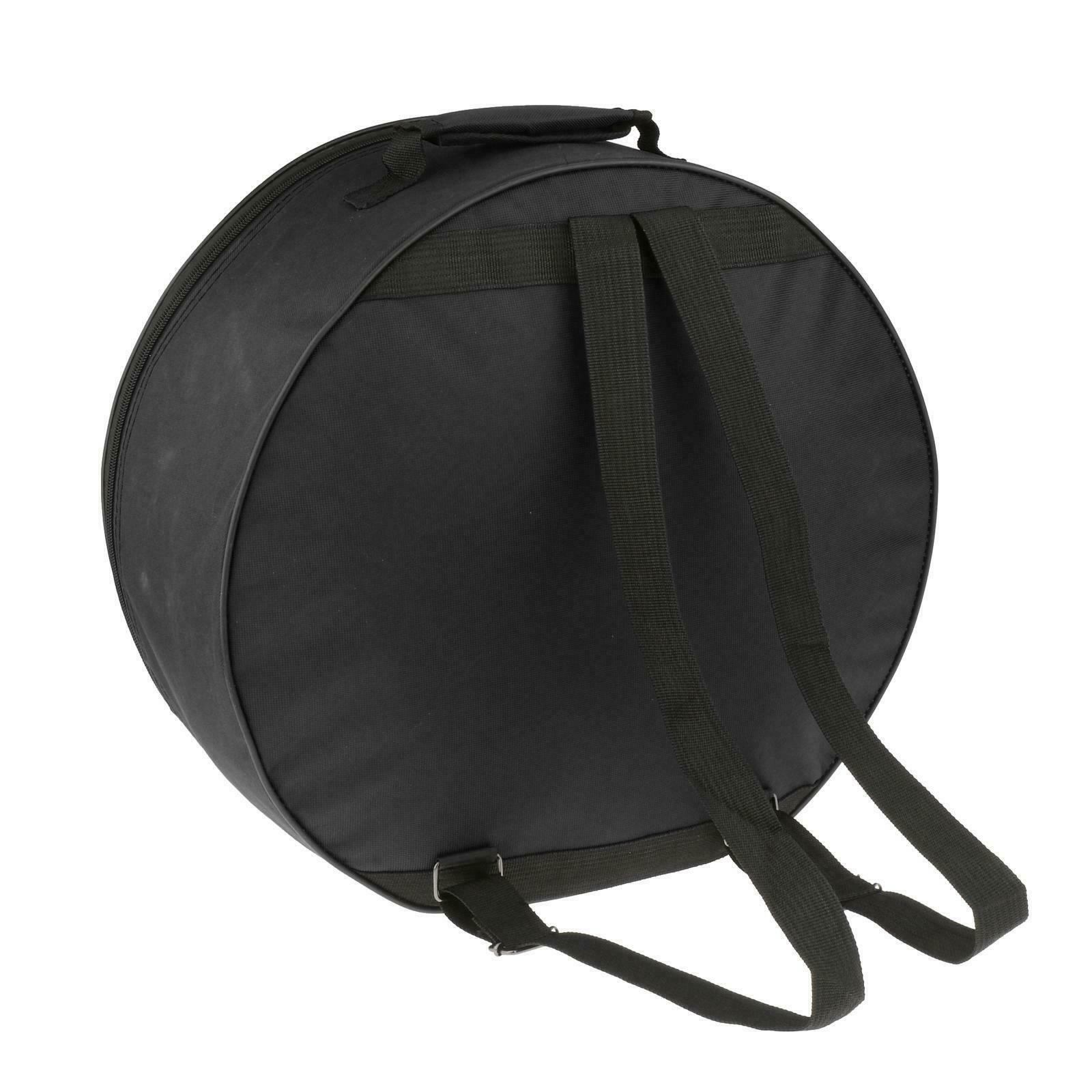 Black Oxford Cloth Snare Drum Bag Backpack Case Storage Bag Carrying Case