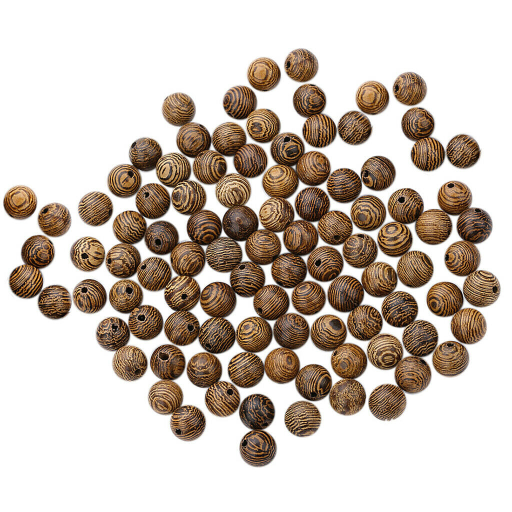 Fashion Wooden Beads Round Wood Ball Necklace Bracelets Crafts Beads 8.5mm