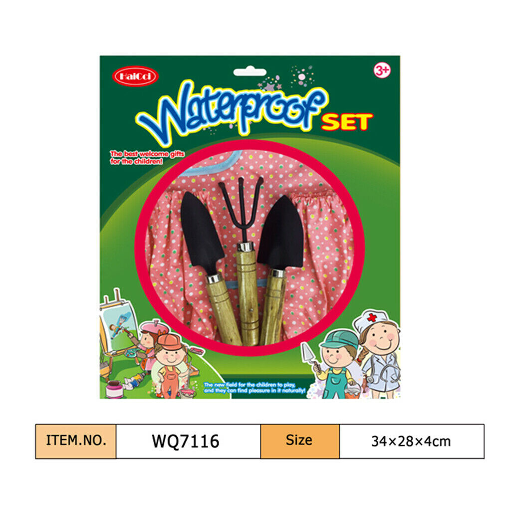Gardening Tools Toys Rakes Shovels Trowel Apron Kits - Planting Digging Garden