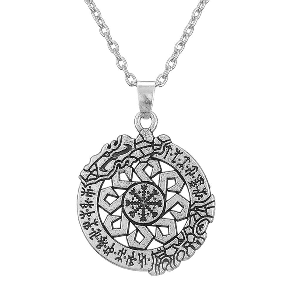 1 Piece Classic Round Pendant Necklace for Jewelry Crafts