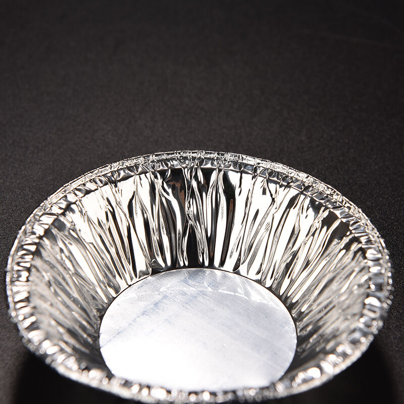 50Pcs Disposable Aluminum Foil Cup Muffin Cupcake Round Bake Tins Molds Ca.l8