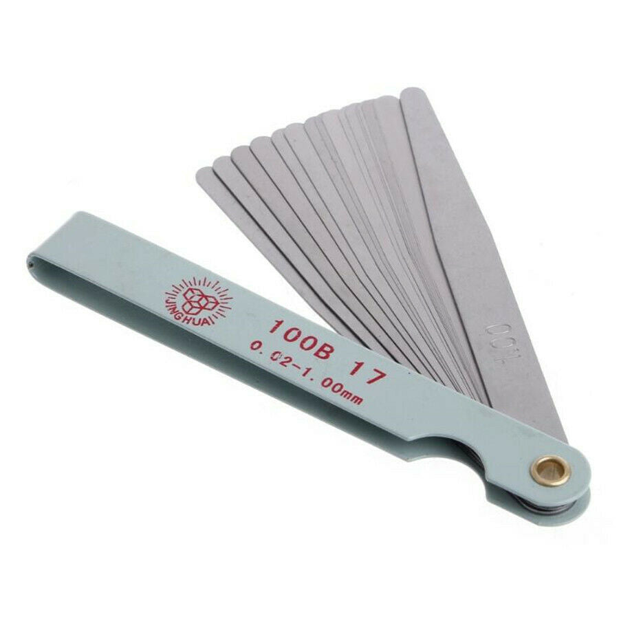 Universal Motorcycle Adjustment Repair Tool Valve Screw Wrench & 1x Feeler Gauge