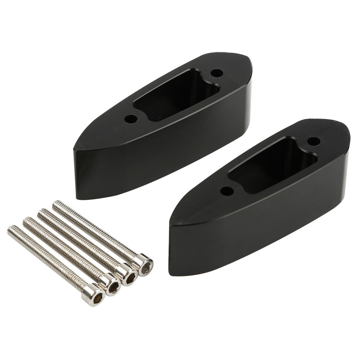 Motorcycle Mirror Extenders Riser Spacers Extension For Yamaha YZF R3 R25 14-17