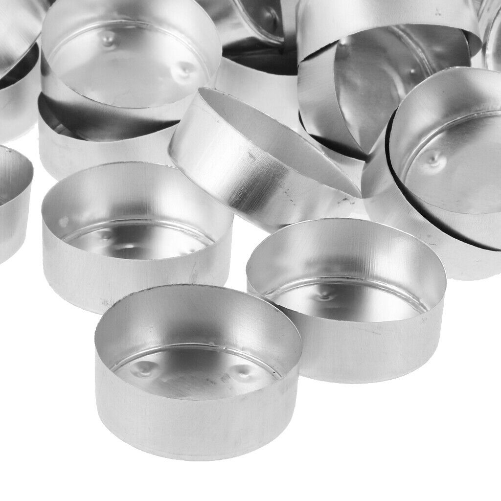 400 Pieces Tealight Aluminum Empty Candle Cup Containers \ u0026 Natural