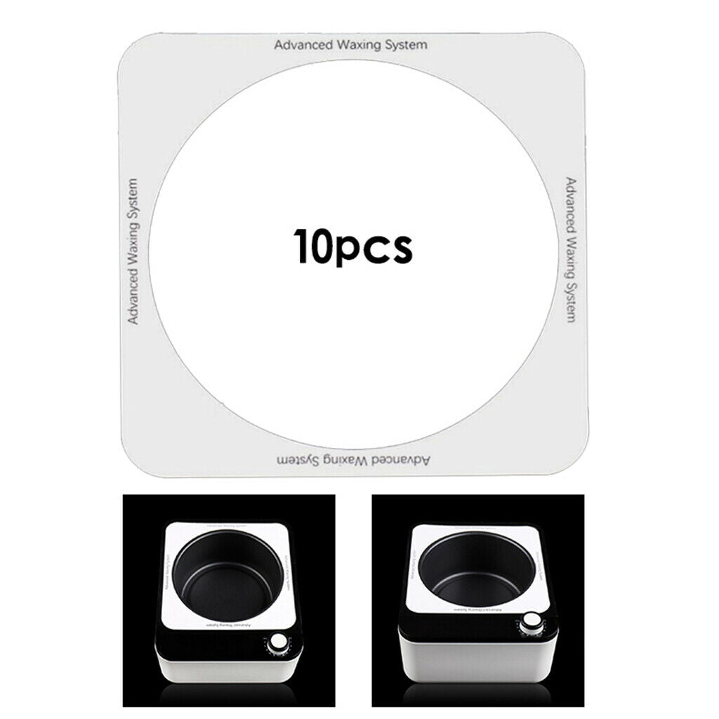 10x Disposable Wax Heater Warmer Collar Paper for Wax Can Prevent Spills