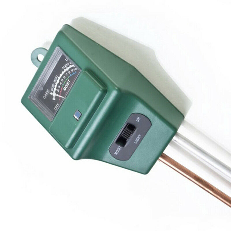 Soil pH Meter, MS02 3-in-1 Soil Moisture/Light/pH Tester Analyzer Gardening Tool