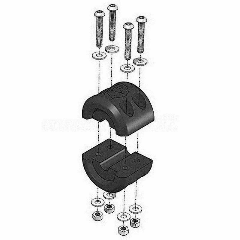 Universal Winch Cable Hook Stopper Black Rubber Winch Line Hook for KFI Jeep ATV