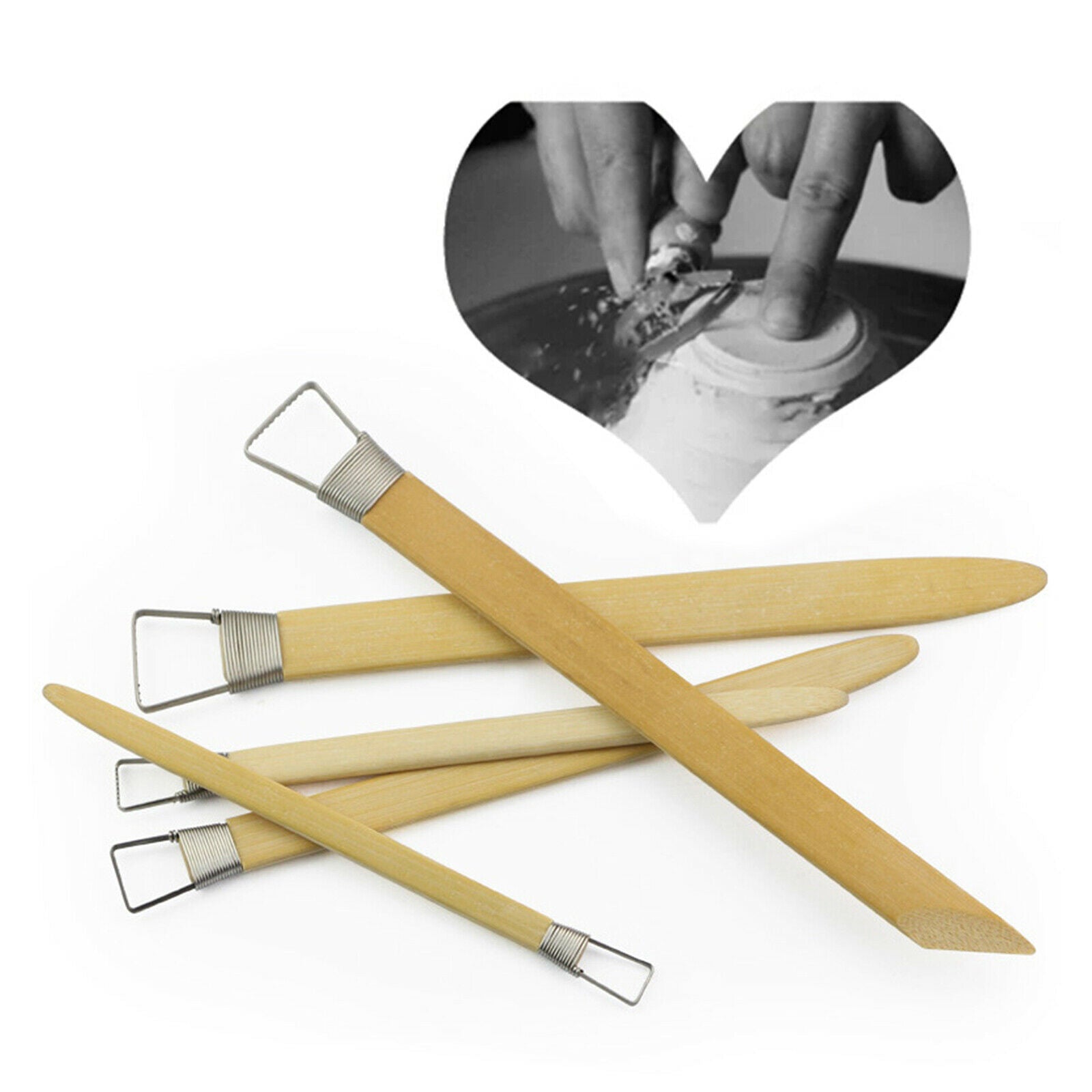 Clay Pottery Sculpting Tools Sculpture Scraper Artist Trimming Tool Supplies