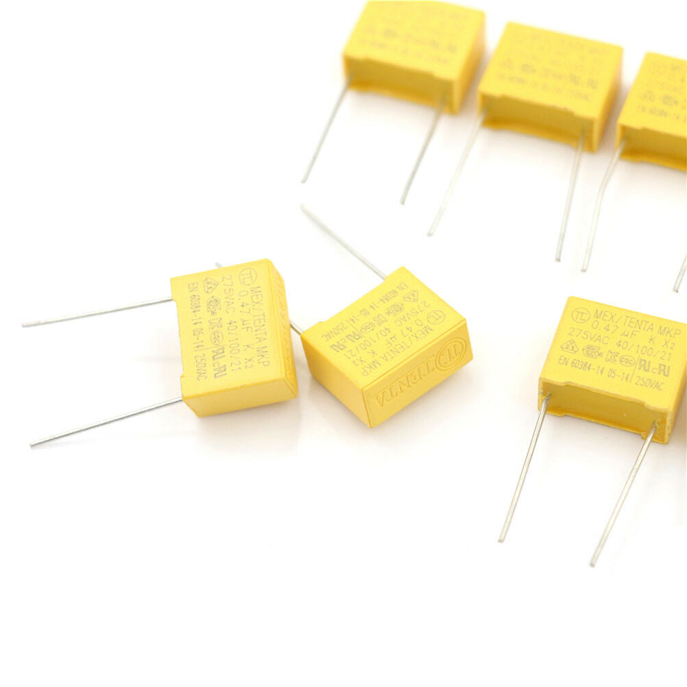 10pcs X2-MPX Polypropylene Film Safety Security Capacitor 0.22uF 275V SEDD