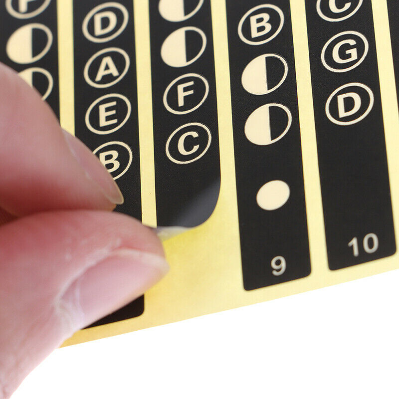 Guitar Fretboard Notes Map Labels Stickers Fingerboard for 6 String Acous.l8