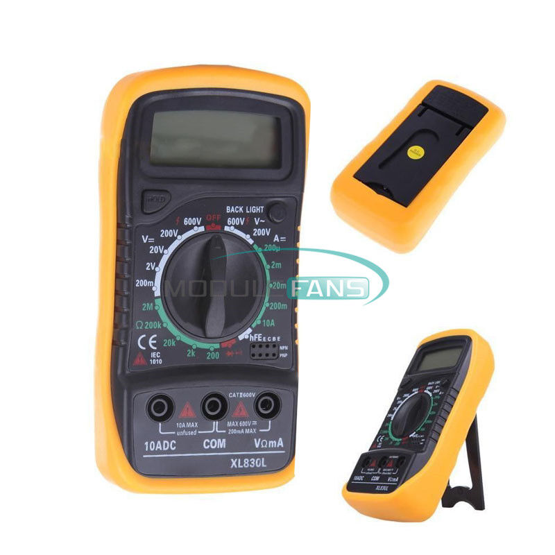 Digital LCD Multimeter XL-830L Voltmeter Ammeter Ohmmeter OHM VOLT Tester New