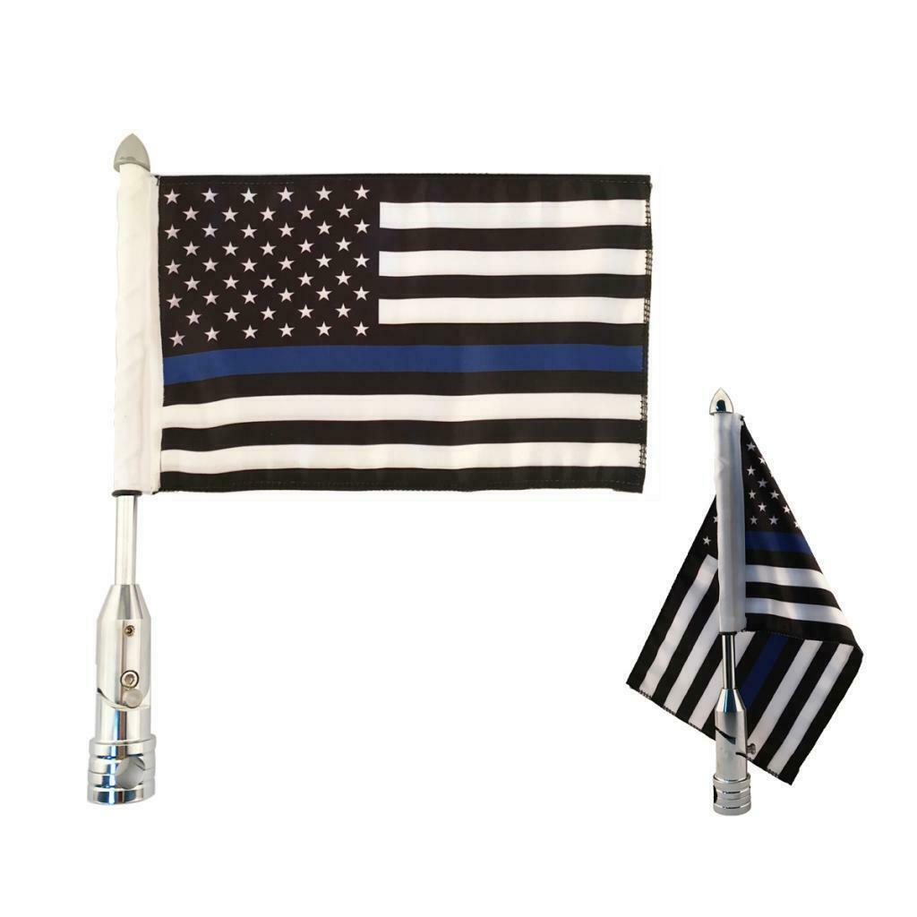 US Blue Flag Luggage 9 '' X 6 '' Adjustable + Roof Rack Pole