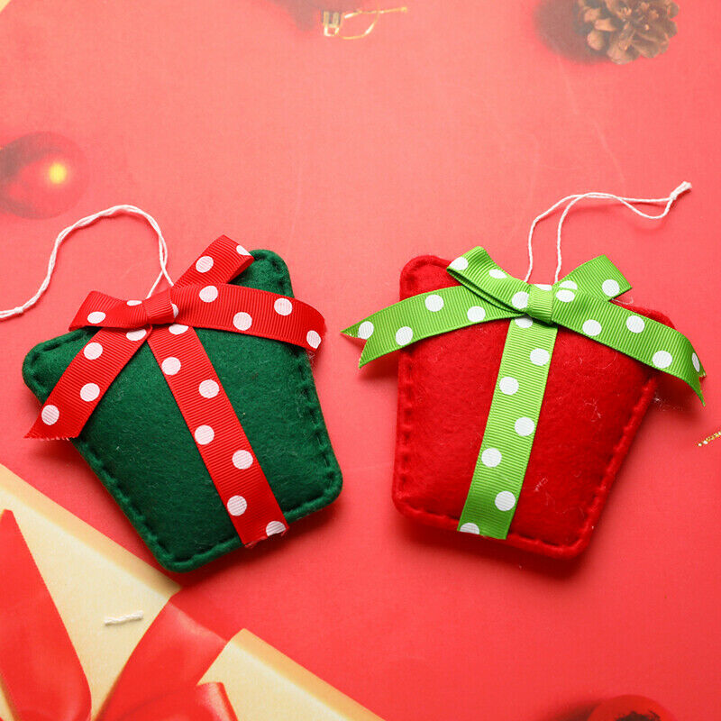10pcs Cute Christmas Tree Ornaments The Santa Claus/Snowman/Gloves Party De JD