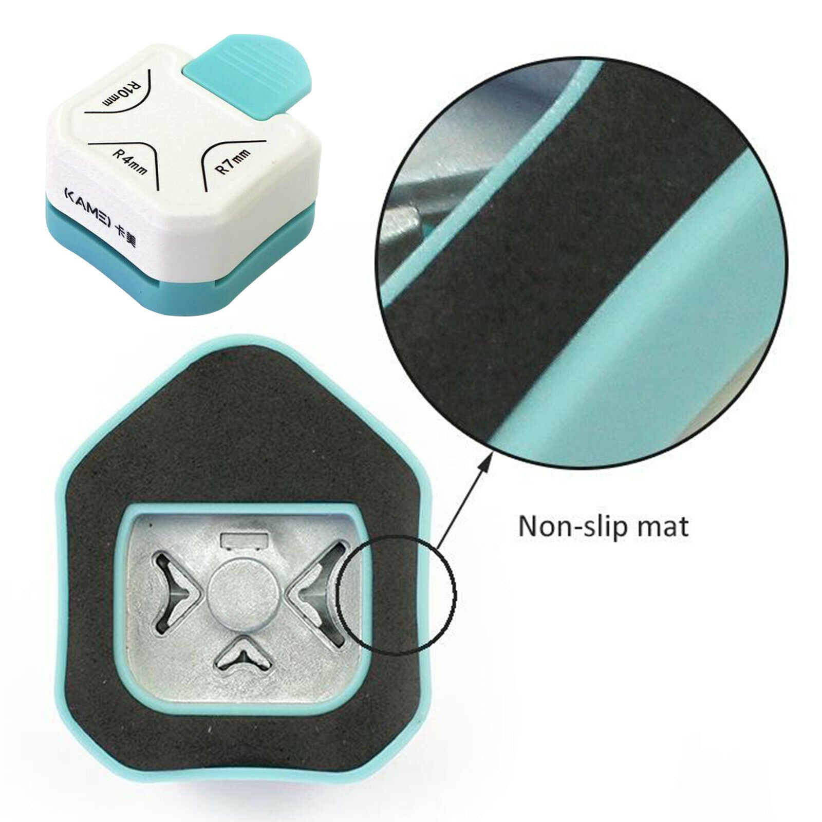 2Pcs Paper Corner Punch Rounder DIY Projects Card Making Border R4/R7/R10