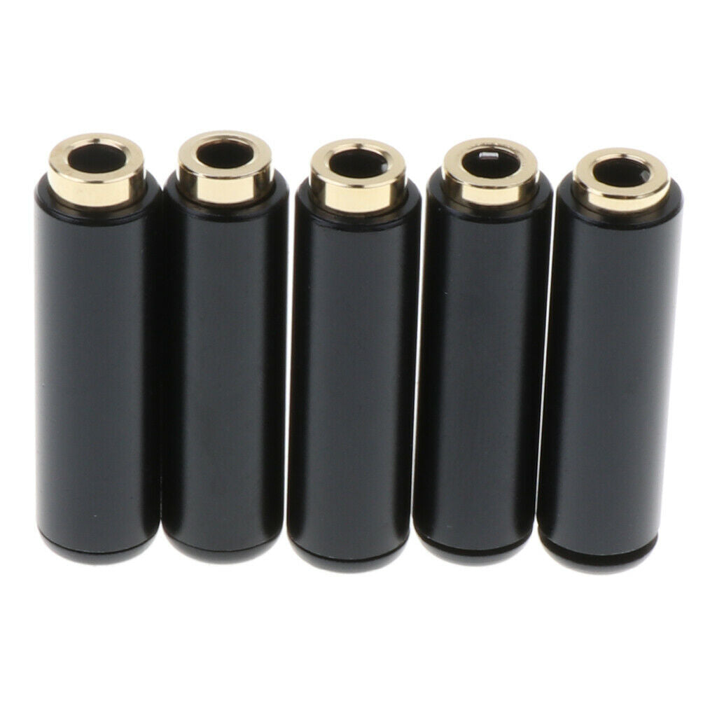 5 Pieces 3.5 Mm Headphone   Plug 4 Poles with Microphone Plug