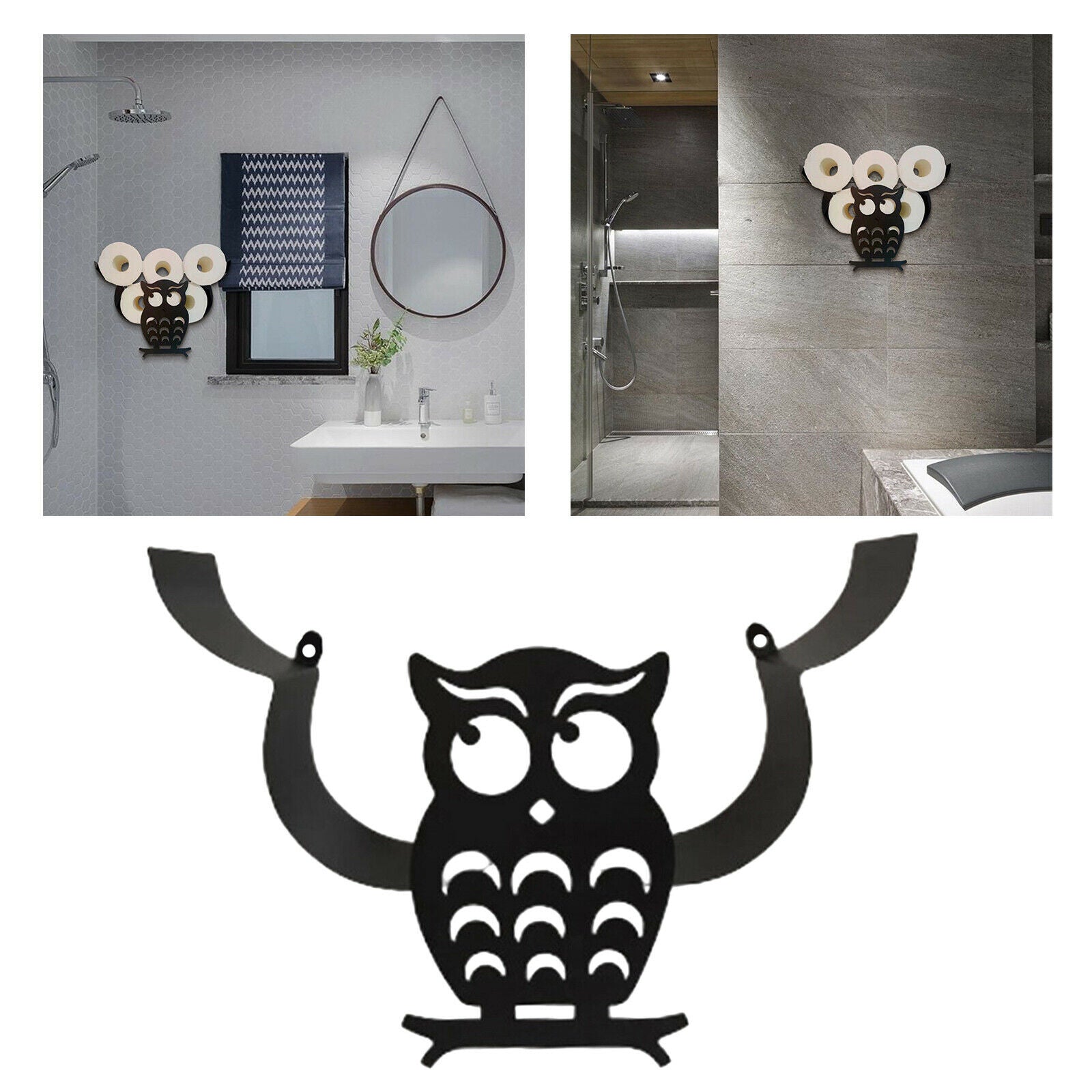 Toilet Holder Bathroom Hardware Tissue Storage Toilet Roll Holder Style2