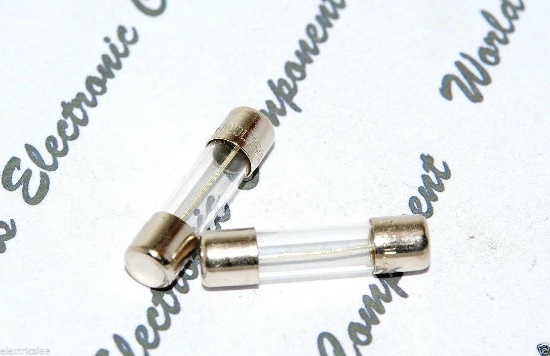 2pcs - bel  3A 250V 5MT 5x20mm Medium Blow Glass Fuse