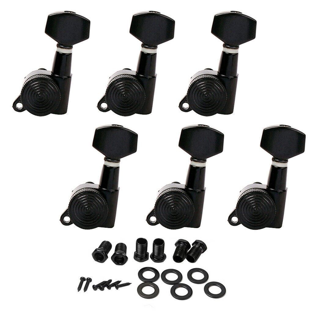 6l locked string guitar tuning pegs tuner with key smaller